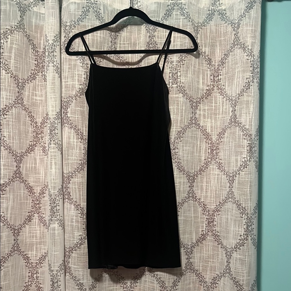 Elegant Black Slip Dress